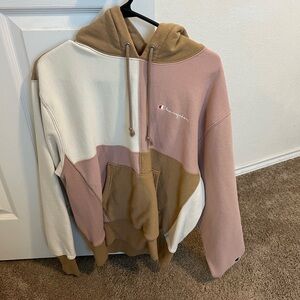 Champion color block hoodie